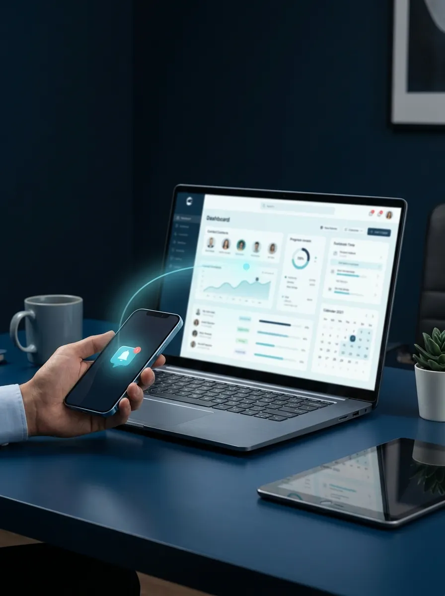CRM y automatización: un lead llega al móvil y el sistema arranca el seguimiento